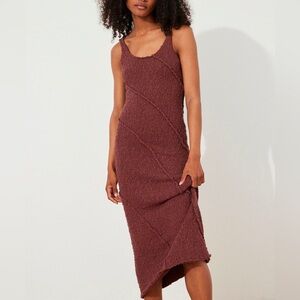 ZULU & ZEPHYR boucle knit dress